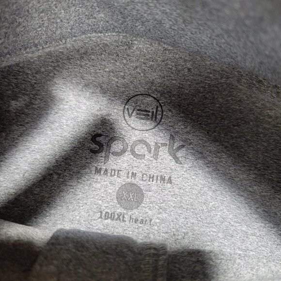 Veil Garments Spark Women's XXL 1/4 Zip Performance Pullover Tunic Mock Neck EUC - Picture 2 of 7